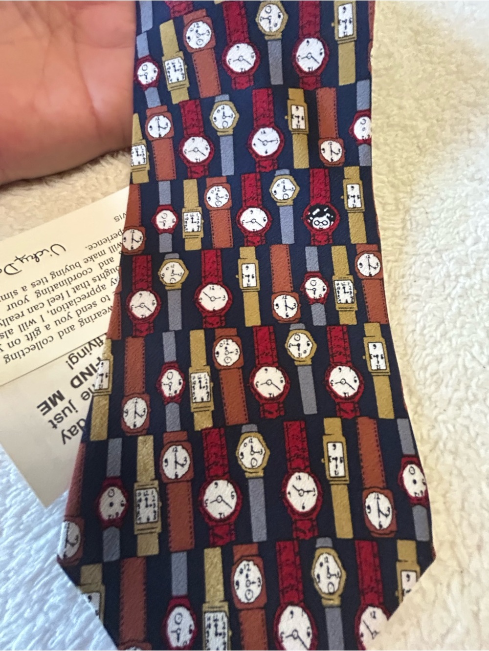 🎁3 for $30 - Classic Watch-Pattern Necktie